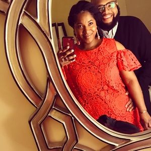 ASOS All over lace dress